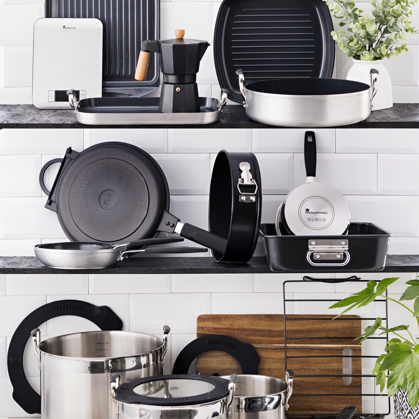 Sartén tortillera doble MasterPRO de Aluminio fundido Ø26cm - Smart (1)
